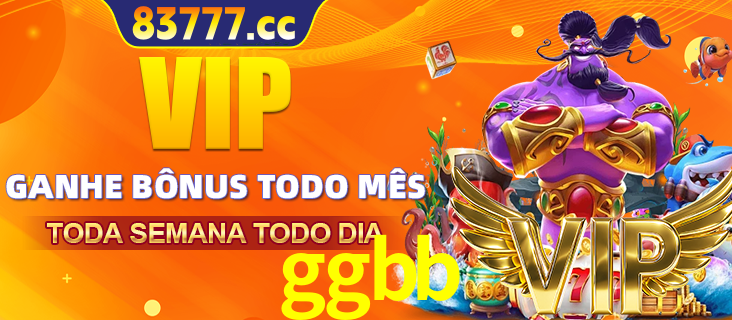 Banner promocional do ggbb oferecendo 100% de recompensas adicionais contínuas para quem fizer o login diário (Daily sign-in), com um mascote de coelho.
