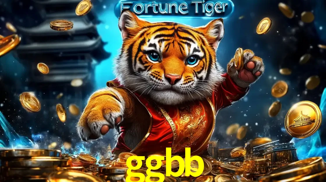 Imagem promocional do jogo de slot Fortune Tiger, com um tigre majestoso em traje tradicional cercado por uma fortuna em moedas de ouro, disponível agora no cassino ggbb.